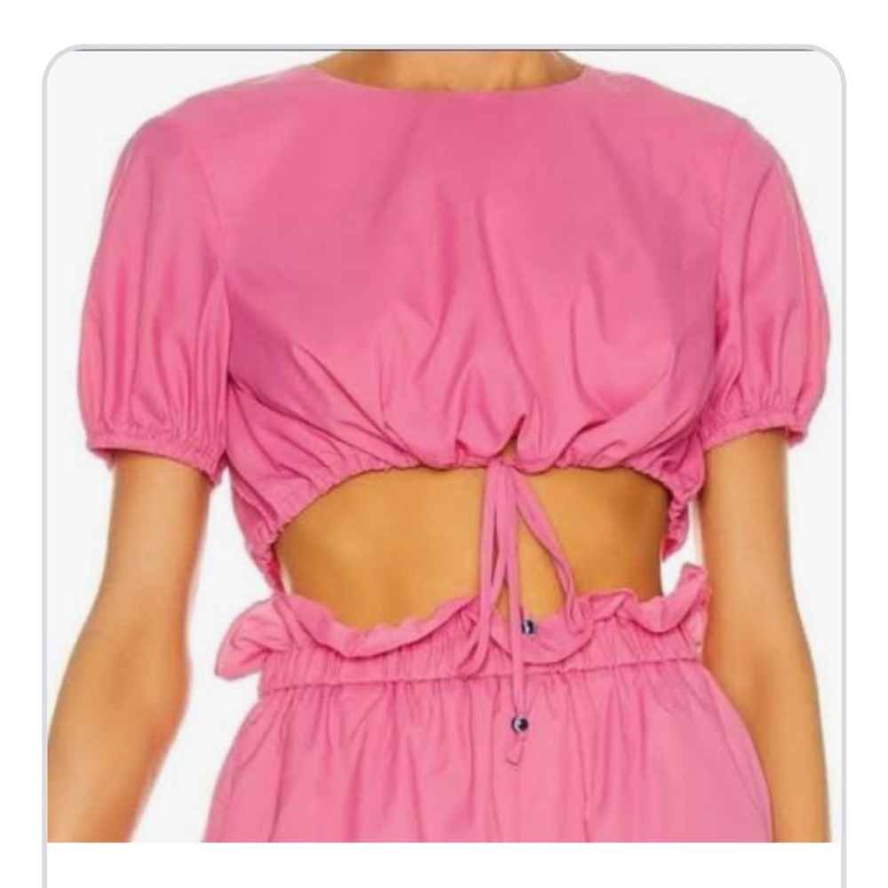 Staud crop top, worn once